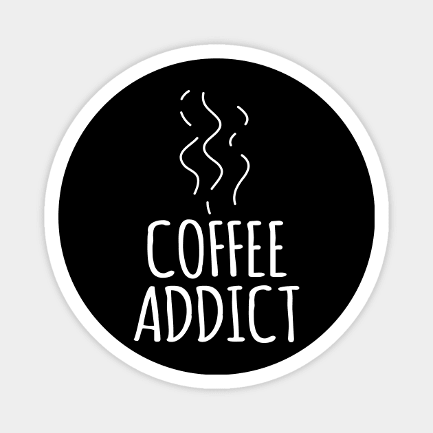 Coffee Addicts Magnet by sewwani